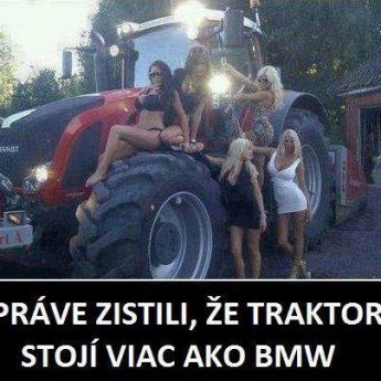 Traktor vs. BMW
