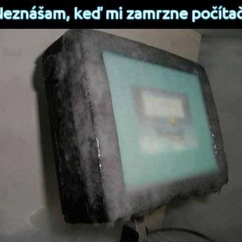 Zamrznutý počítač