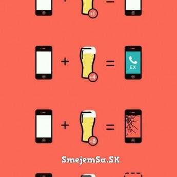 Ako dopadne Váš mobil po pár pivách