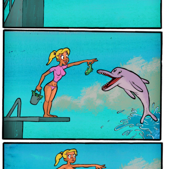 Trik delfína