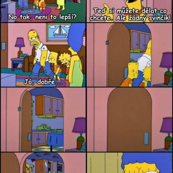 Upratovanie u Simpsonovcov