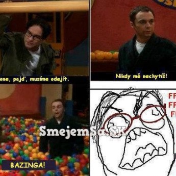 Sheldon a jeho Bazinga