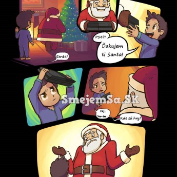 Santa priniesol darčeky