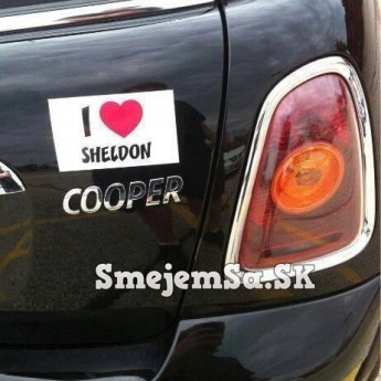 I love Sheldon Cooper