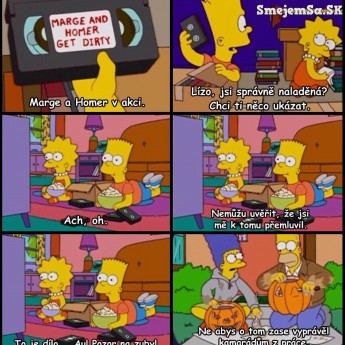 Marge a Homer v akcii