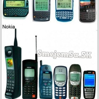 Evolúcia telefónov