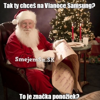 Samsung na Vianoce