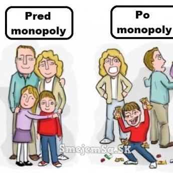 Pred a po monopoly