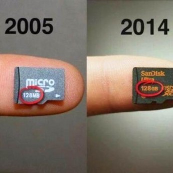 Rozdiel 9 rokov v technológiách